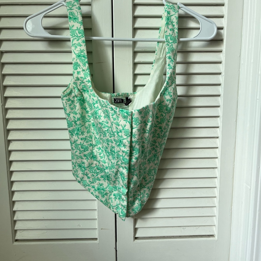 Green Zara Corset